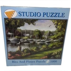 Studio Puzzle - Bits and Pieces - Harmony Cove by Alan Giana - 1000 pieces - NEW